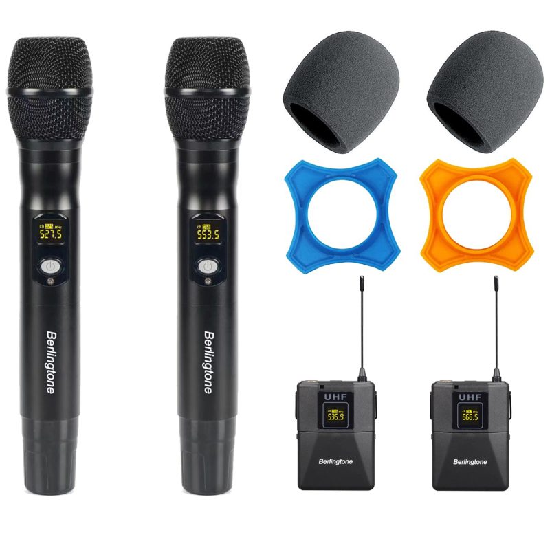 Berlingtone BR402UM, Professional 4Channel UHF Wireless Microphone