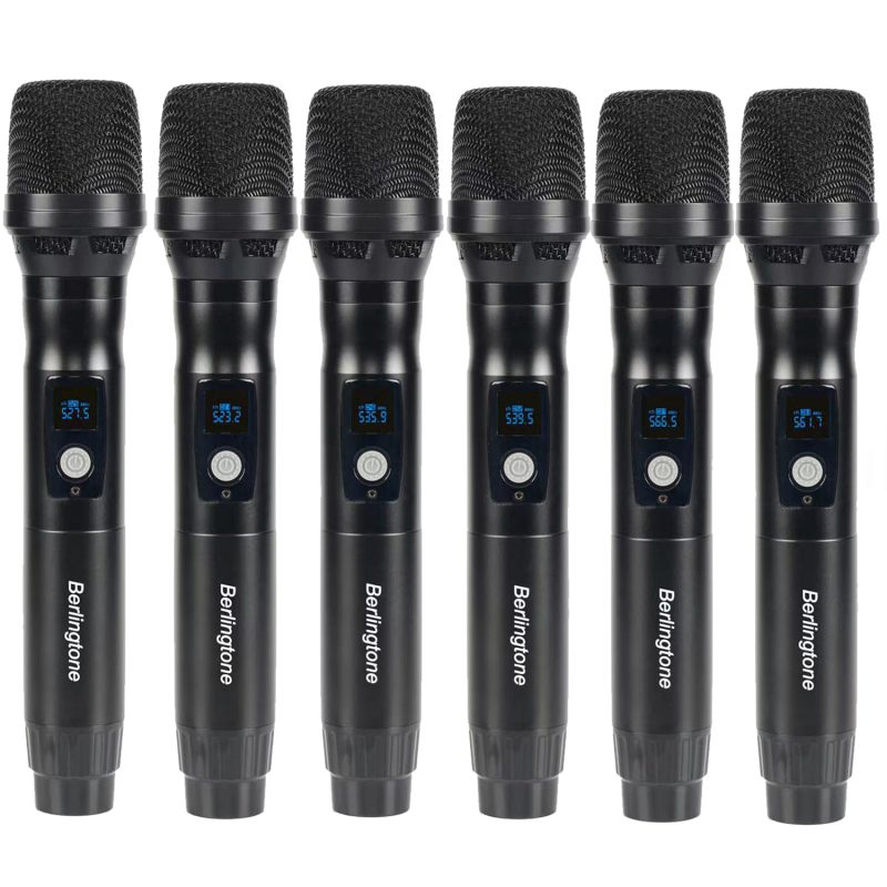 Berlingtone BR600UM, Professional 6Channel UHF Wireless Dynamic